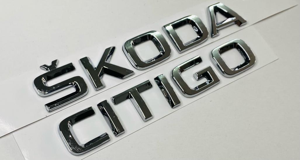 SKODA CİTİGO 2012 - 2021 ARKA BAGAJ YAZISI SET