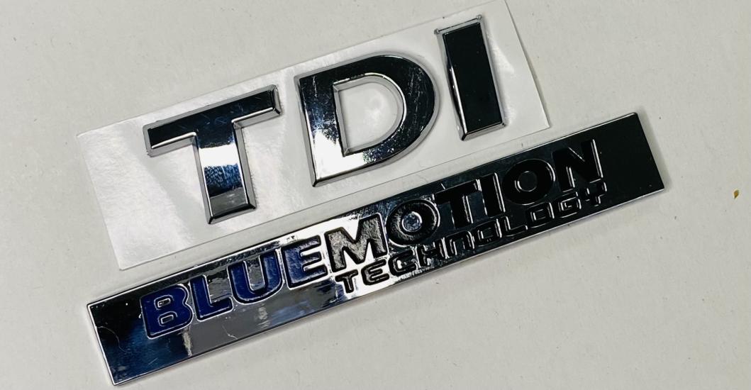 VOLKSWAGEN JETTA 2010 - 2014 TDİ BLUEMOTİON BAGAJ YAZISI KROM