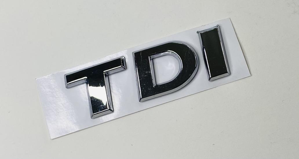 VOLKSWAGEN TDİ 2010 - 2014 ARKA BAGAJ YAZISI KROM